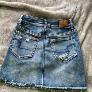 jean skirt